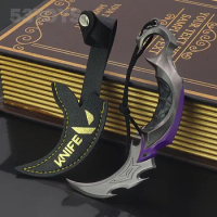 Valorant Weapon Reaver EP 5 Karambit 15cm Metal Karambit Game Peripheral Samurai Sword Alloy Model C