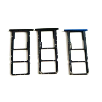 50Pcs SIM Card Tray Slot Holder Adapter Socket Repair Parts For Huawei Y9S Y7 2018 Y6P Y6S 2019