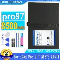 GUKEEDIANZI Battery for Apple iPad Pro 9.7, 8500mAh, Pro9.7, A1673, A1674, A1675
