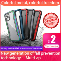 X-Doria Defense Shield Phone Case For iPhone 12 Mini Military Grade Drop Tested Case Cover For iPhone 12 Pro Max Aluminum Cover