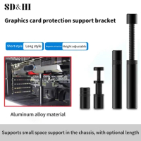 For VC-15/16Plus GX-30Plus Graphics Card GPU Brace Vertical Telescopic Rotating Stand Bracket Video Card Sag Holder