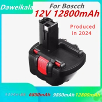 2024 Bosch 12V 12800mAh PSR Battery 12V 12.8Ah AHS GSB GSR 12 VE-2 BAT043 BAT045 BAT046 BAT049 BAT120 BAT1392024
