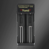 21700 Battery Charger For 18650 Battery LED Charger For 14500 3.7V Battery Lithium 21700 26650 22650