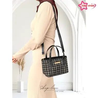 [PROMO FUNA] Tas Wanita Tas Selempang Sling Bag Rajut / Tas Bahu Shoulder Wanita Bahan Sintetis Komb
