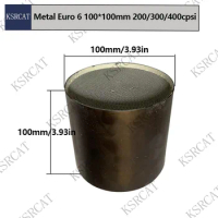 100*100mm EURO 6 200/300/400cpsi Honeycomb Metal Metallic Catalyst Substrate
