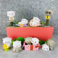 Mitao Cat Blind Box Season 2 Mini Figure Model Mysterious Box Action Figure Cute Cartoon Doll Guess Bag Ciega Kid Birthday Gift