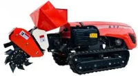 Agricultural Machinery Farm Tractor Used Tiller Power 35hp Tracked Ride type rotary Cultivator Rotary Tiller for hot sale