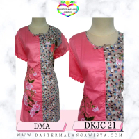 DKJC 21  L  – Daster Katun Jepang Bordir Malang Awisya