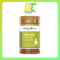 (Chính hãng - tem phụ) Viên Uống Mầm Đậu Nành Healthy Care Super Lecithin 1200Mg Hàng Úc Hộp 100 Viê