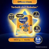 [BARU] Bebelac 3+ (3-6 Tahun) Vanila 1800 gr Susu Pertumbuhan Bubuk