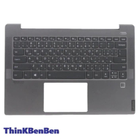 ARA Arabic Grey Keyboard Upper Case Palmrest Shell Cover For Lenovo Ideapad S540 14 14IWL 14IML 14API 5CB0S17222