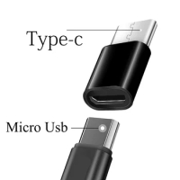 Micro Usb To Type C OTG Adapter For Xiaomi Mi 10 Redmi Note 9 9S Pro Huawei Oneplus 8 One Plus 7T 7 Samsung Realme 6 Typec USBC