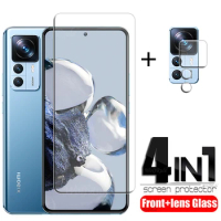 For Xiaomi Mi 12T Pro Glass For Mi 12T Pro Tempered Glass Transparent 9H HD Film Screen Protector For Xiaomi 12T Pro Lens Glass
