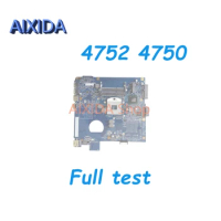 AIXIDA 48.4IQ01.041 MBV4201001 MBRPT01001 Notebook Mainboard For ACER Aspire 4752 4750 4752G Laptop Motherboard HM65 DDR3