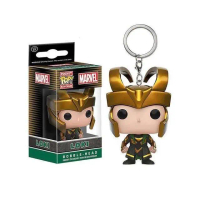 MYCOLLECTIONSID FUNKO POCKET POP KEYCHAIN MARVEL GANTUNGAN KUNCI AVENGERS LOKI