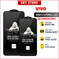 Kính cường lực cho VIVO iQOO Z9 Z9x Z9s Lite Turbo+ pro 4g 5g Kingkong phủ nano, miếng dán bảo vê mà