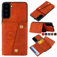 Lightweight Sporty Card Leather Case For VIVO Y77 Y30 Y33E Y75 Y55 X90 PRO V25 V25E T1 Y35M IQOO Z6 Casual Faux Suede Back Cover