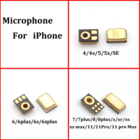 10pcs Inner MIC Speaker For Apple IPhone 11 Pro Max XS XR X 8P 8 Plus 7P 7 6SP 6S 6P 6 5S 5C 5 4 4S Microphone Transmitter