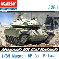 Academy 愛的美 1/35 模型 以色列 Magach 6B Gal Batash 馬戈其戰車 6B戰車 13281