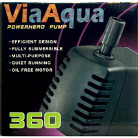 《ViaAqua》小型缸適用高效能低噪音設計沉水馬達-360