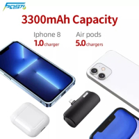 Mini Power Bank For iPhone 14 13 12 11 Pro Max Mini Xs 8 Plus Xiaomi Telephone Portable Charger Powerbank External Battery Pack