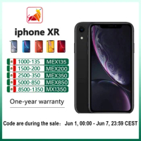 Original Apple iPhone XR 6.1 "RAM 3GB ROM 64GB/128GB/256GB A12 Bionic 4G LTE Six Core IOS Face NFC20W Fast Charging