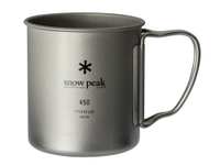 ├登山樂┤日本Snow Peak SP鈦金屬單層杯-450 # MG-143