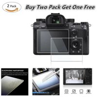 2x Glass LCD Screen Protector For Sony A6700 FX30 ZV1F A7C A7CR ZVE1 A7M4 A7 A7S A7R IV III ZV1 II ZV-E10 A6100 A6000 A6400