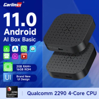 Carlinkit Basic Tv Box QCM 2290 2+16GB Android 11 Wireless CarPlay/Android Auto Support Youtube Online Video Tiktok Play Store