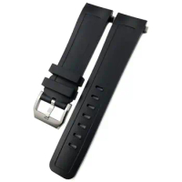 PCAVO 22mm Rubber Silicone Watch Strap For IWC AQUATIMER FAMILY Watchband
