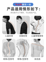 醫用脊柱側彎矯正兒童青少年矯形支具成人護具高低肩糾正駝背神器