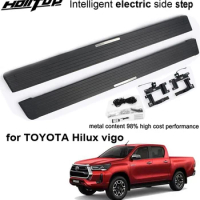 Auto electric side step running board nerf bar for Toyota Hilux REVO.Durable motor,thicken pedal,100% compatible with your car