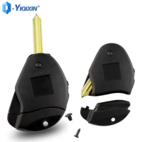 YIQIXIN Replacement Flip Smart Control Fob Cover For Citroen Evasion Synergie Xsara Xantia 2 Button Folding Remote Car Key Shell