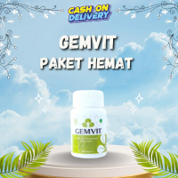 Paket Hemat!!GEMVIT-Isi 30 Kapsul Original BPOM HALAL