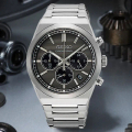SEIKO 精工 CS系列 計時碼錶 三眼日系石英腕錶-灰 SK028 SSB455P1|8T63-02F0N