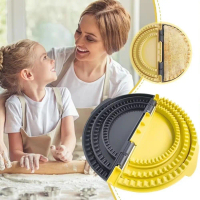 Multifunctional 3-in-1 Tortilla Sealer & Crimper Detachable Design Adjustable Size Corn Cake Curling
