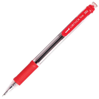 UNI ปากกาลูกลื่นยูนิ รุ่น LAKNOCK SN-101 สีแดง ขนาด 0.7 มม.