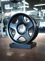 Bradley V R18 6 x 139.7 Offset 15 Matte Black - 4pcs