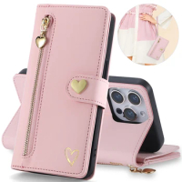 1+Nord3 5G Zipper Leather Wallet Flip Case For Oneplus Nord CE 3 Lite Luxury Cover One Plus Nord CE 2 2T N30 N20 SE N300 Coque