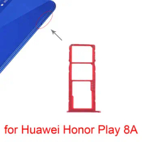 For Huawei Honor Play 8A SIM Card Tray + SIM Card Tray + Micro SD Card for Huawei Honor Play 8A