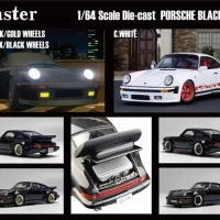 Model Kereta Aloi, Versi Terbuka Penutup Induk, Porsche 911 930 Turbo, Bay Shore Blackbird, Skala 1: