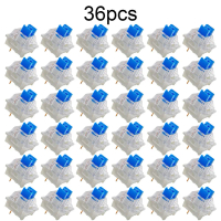 36PCS Keyboard Switches Keyboard Key Replacement 3-pin Tactile Switches