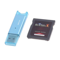Game Cartridge For ACE3DS PLUS NDS 3DSLL Super Combo Cartridge Ace3ds X For Nds Games And Ntrboot On 3DS V11.17 Easy To Use