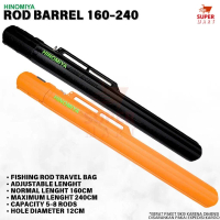 Supermart Surabaya HINOMIYA Rod Barrel Travel Fishing Bag Case Tas Joran Pancing Hardcase Adjustable