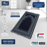 Elephant Sajadah Turki Premium 3D Rebounded | Empuk Tebal Ortopedik Nyaman untuk Sakit Lutut | Hampe