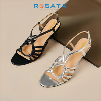 Xăng đan ROSATA gót dế xuồng quai kiểu chiến binh mã RO666