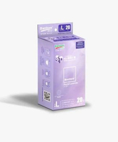 3D護理成人口罩20片-L碼 薰衣草紫系列