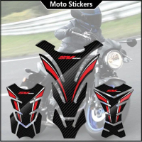 For Suzuki SV650 SV650S SV650X 3D Carbon-look Motorcycle Tank Pad Protector Sticker