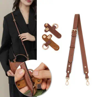 Handbag Transformation Accessories for Longchamp Mini Bag Strap Punch-free Genuine Leather Shoulder Strap Conversion Hang Buckle