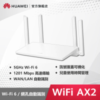 HUAWEI 華為 WiFi AX2 無線路由器(WS7001)